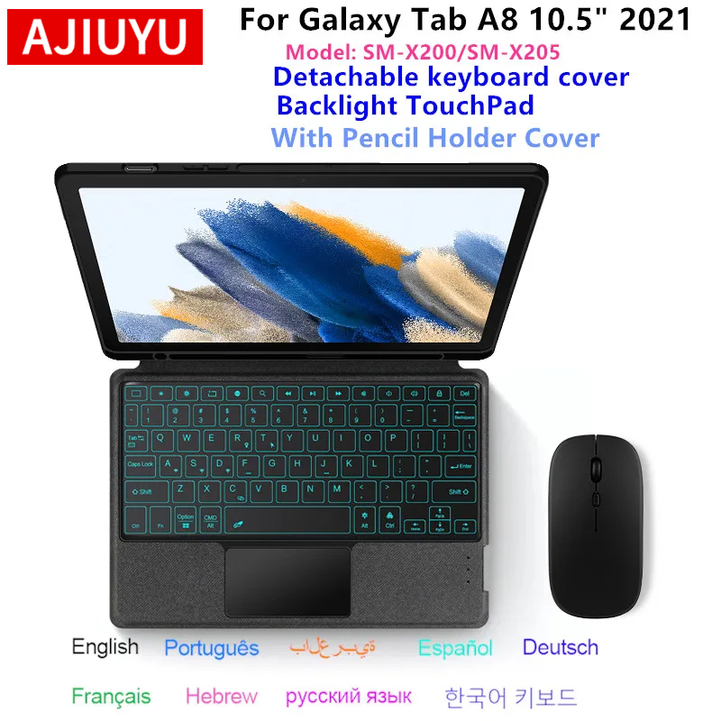 Samsung Tablet With Accessories - Magic Keyboard For Samsung Galaxy Tab