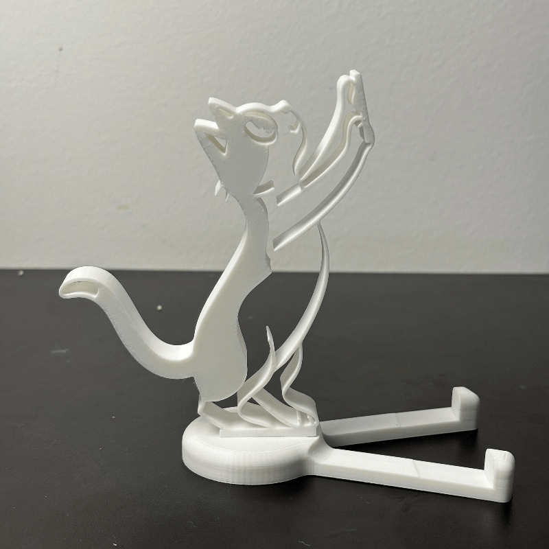 Abstract Hollow Line Cat Phone - Tablet Holder Accessories review and price