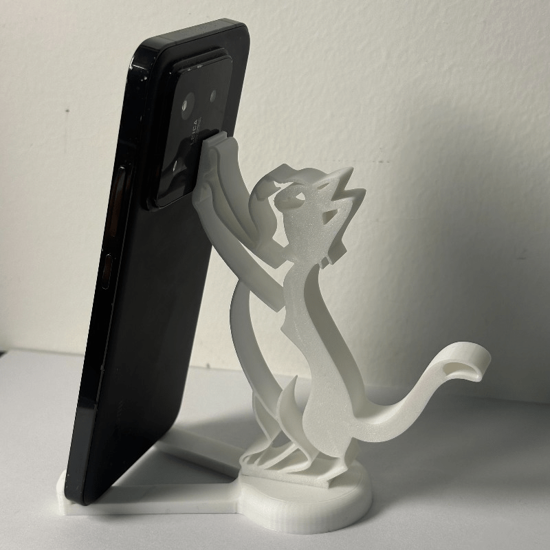 Abstract Hollow Line Cat Phone - Tablet Holder Accessories review and price