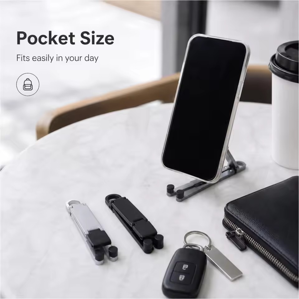 Mini Keychain Foldable Phone B - Tablet Stand Adjustable review and price