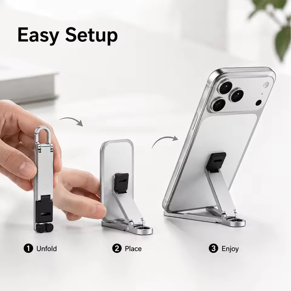 Mini Keychain Foldable Phone B - Tablet Stand Adjustable review and price