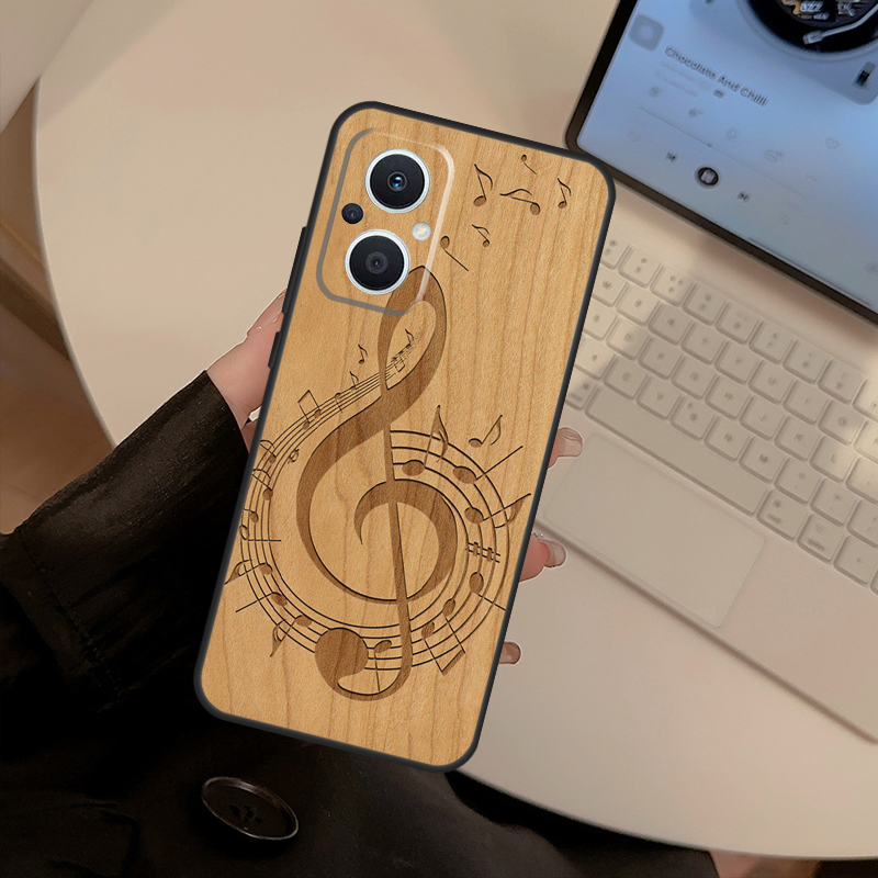 Leopard Print Compass Wood Cas - Oppo Reno 12 review and price