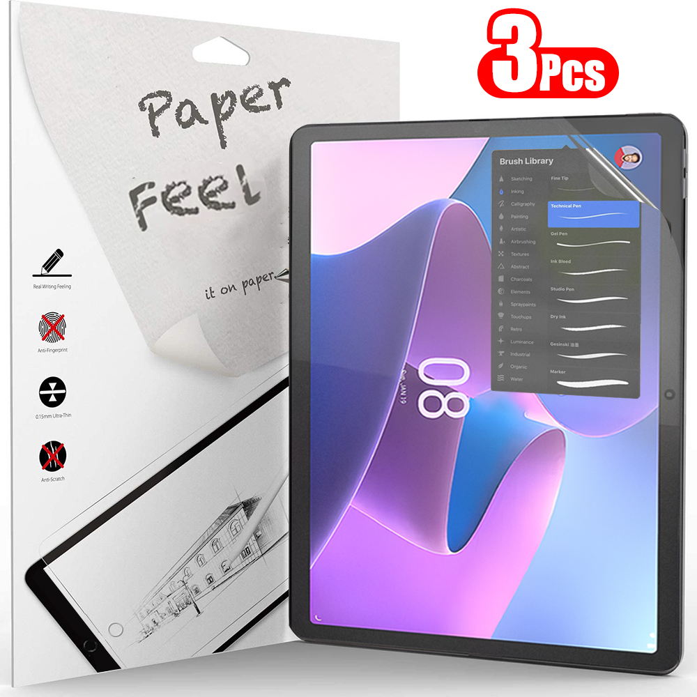 3Pcs Paper Feel Like Screen Pr - Lenovo Tablet P12 Accessories review and price