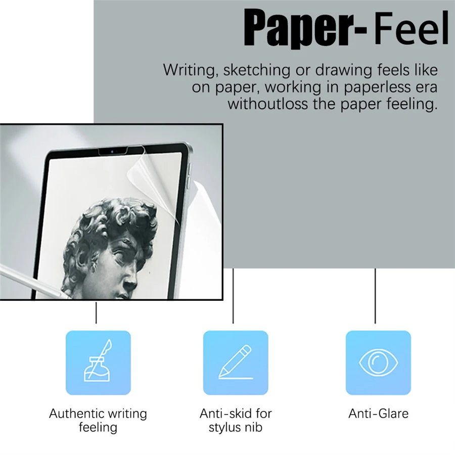 3Pcs Paper Feel Like Screen Pr - Lenovo Tablet P12 Accessories review and price